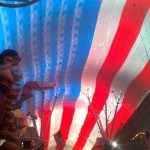 Fremont Street - Videoleinwand und gleichzeitig Dach
