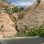 Erosionsform in Zion
