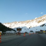 Einfahrt in den Tunnel - Schnee, Schnee, Schnee Einfahrt in den Tunnel - Schnee, Schnee, Schnee