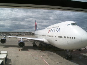 Boeing 747 - alt, aber groß
