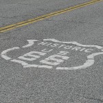 Die Route 66... wenn ich hier bin doch eher die Route 666 :-)