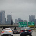 Stau und Skyline Stau und Skyline