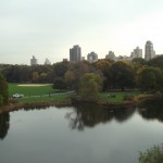 Central Park - Blick auf Turtle Pond und Upper East Side