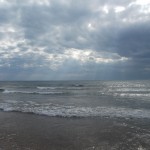 Der Regen kommt, nach einem Tag voller Sonne