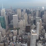 Empire State Building - langsam gehen die Lichter an