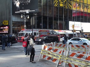 Feuerwehr am Times Square