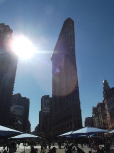 Flatiron bei Sonnenschein