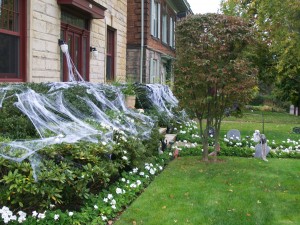 Halloween in bester Wohnlage