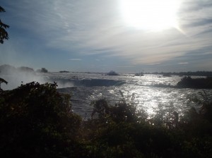 Niagara River bei Sonne