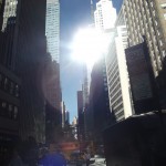 Sonne am Times Square Sonne am Times Square