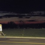Sonnenuntergang bei Walmart :-) Sonnenuntergang bei Walmart :-)