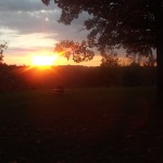 Sonnenuntergang in Niagara