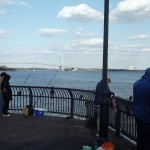 Staten Island - Fischen am Pier Staten Island - Fischen am Pier