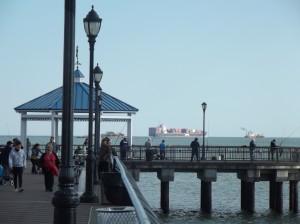 Staten Island - Pier, no swimming, no diving!
