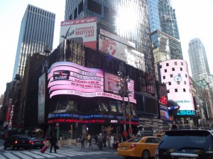 Times Square - viel Werbung