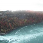 Unterer Niagara River - Panorama