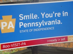 Welcome Center Sign
