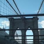 durch New York - schon sind wir auf der Brooklyn Bridge durch New York - schon sind wir auf der Brooklyn Bridge