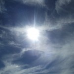 35° Celsius und kein Schatten - sehr schön :-)